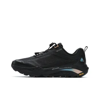 FILA Anti Slip Wear Resistant Low Top Outdoor Shoes Women's Black