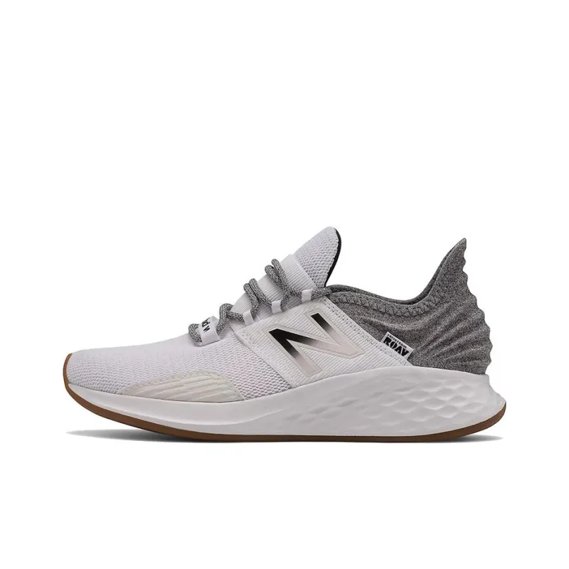 New Balance Fresh Foam Roav Tee Shirt White Back Women's-0
