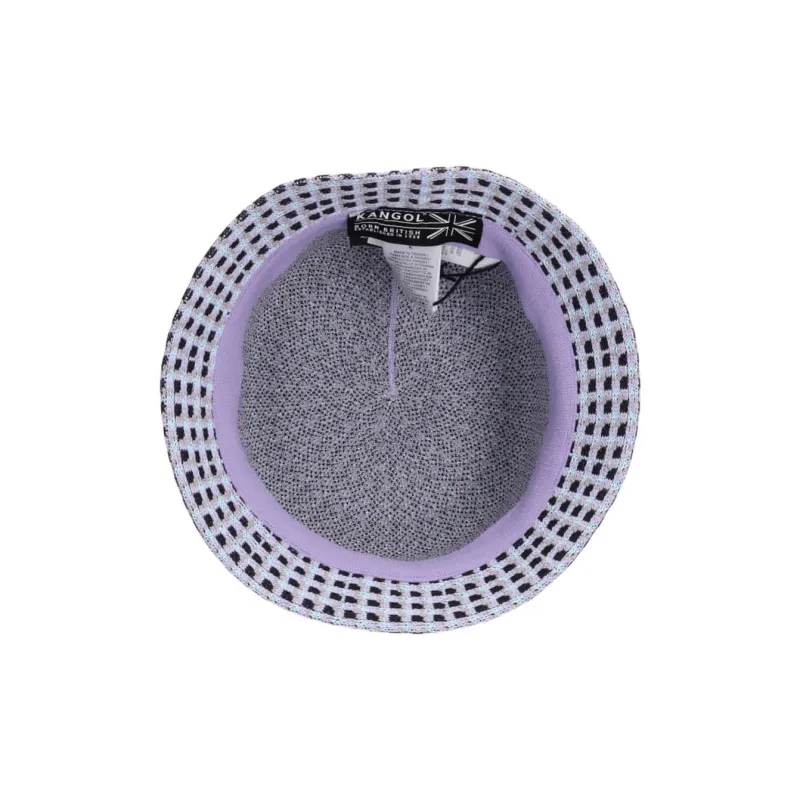 KANGOL Polyester Modified Acrylic Bucket Hats Unisex Purple-3