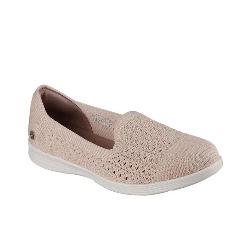 Skechers ON THE GO Anti-Slip Wear-Resistant Cushioning Moisture-Wicking Low-Top Casual Shoes Women's Brown White-3