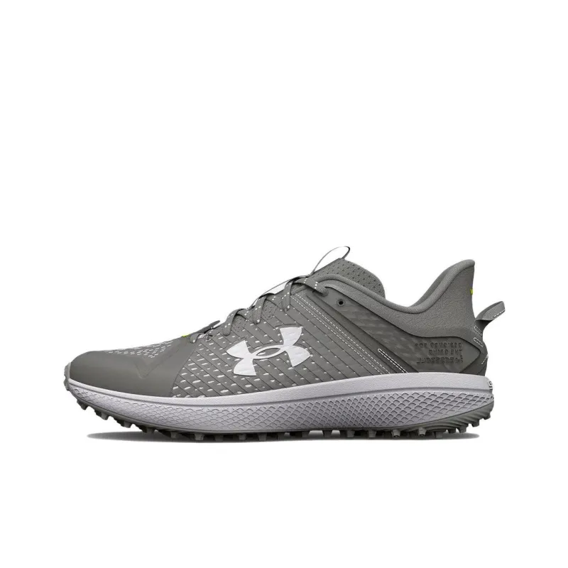 Under Armour Cushioning, Wear Resistant Low Top Training Shoes Men's Gray-0