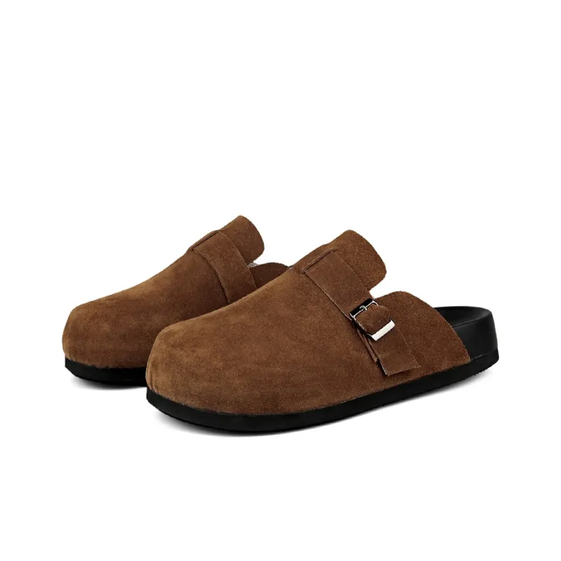 XIE SHE Abrasion Resistant Slip Resistant Wrap toe Slippers Unisex-9