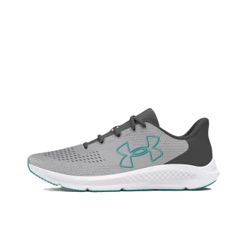 Under Armour Charged Pursuit 3 Cushioning, Wear Resistant Low Top Running Shoes Women's Gray