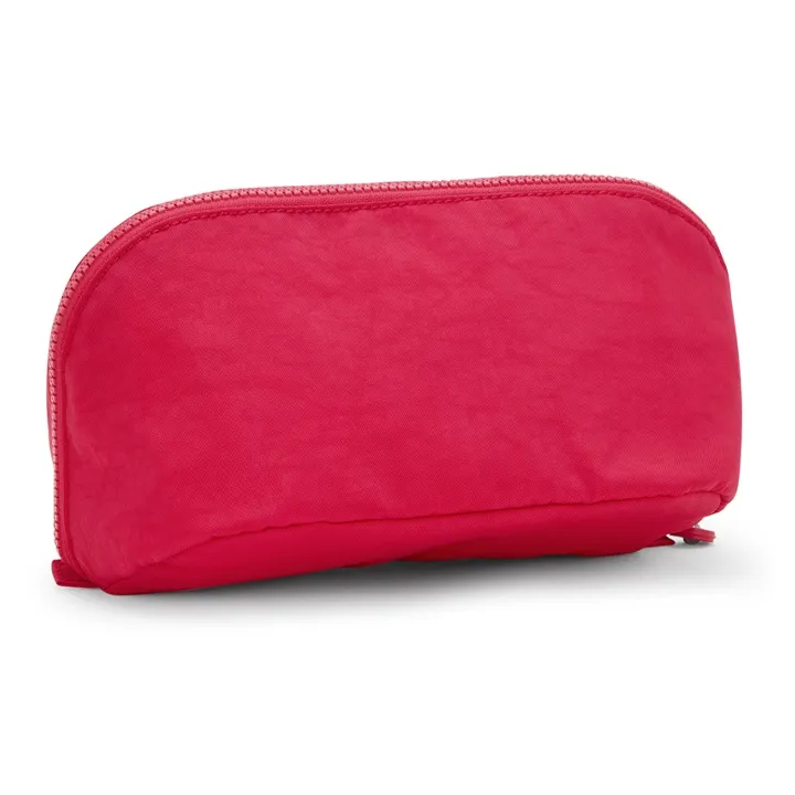 Kipling Recycled Polyamide Toiletry Bag Large Size Women's Multicolor Confetti Pink-2