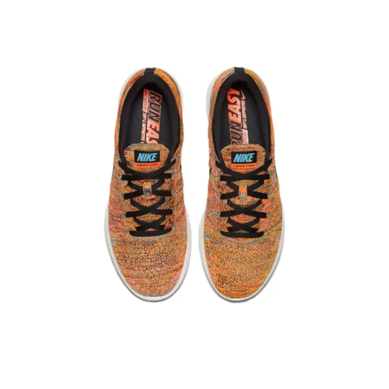Nike LunarEpic Flyknit Low Hyper Orange Multi Color-2