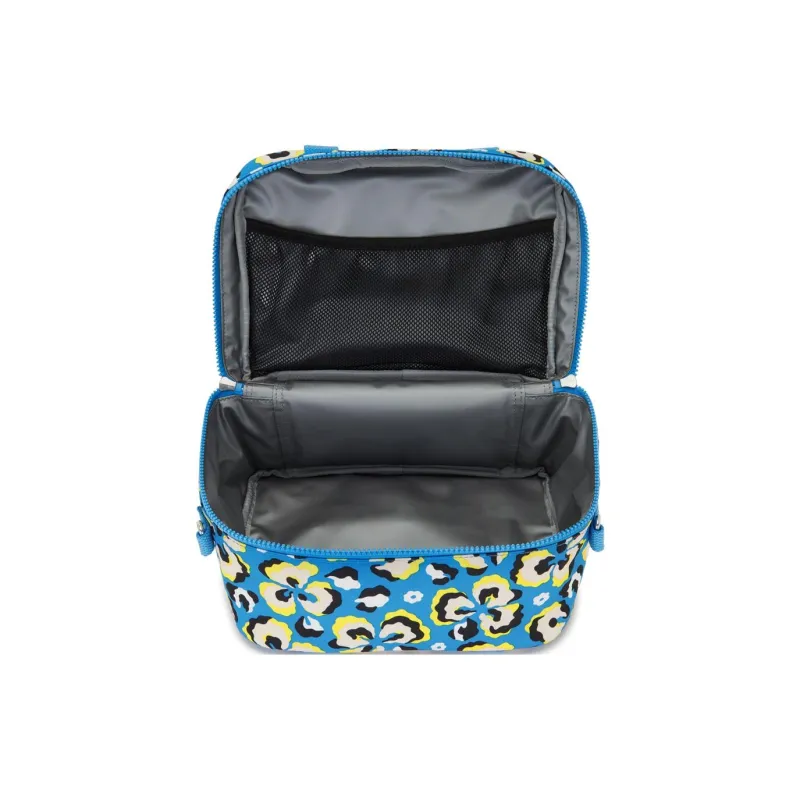 Kipling Recycled Polyester One Shoulder Handbag Large Size Unisex Leopard Print Floral-3