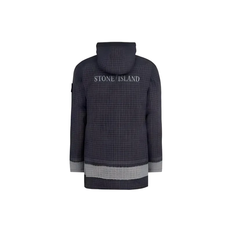 STONE ISLAND Down Jacket Men's Black-1