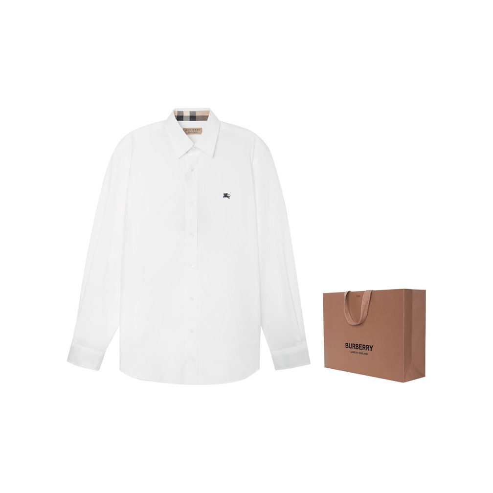 Burberry poplin shirt online