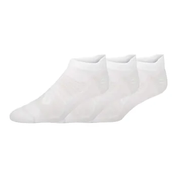 Asics Lyte Plus Ankle Socks Men's 3 Pack White
