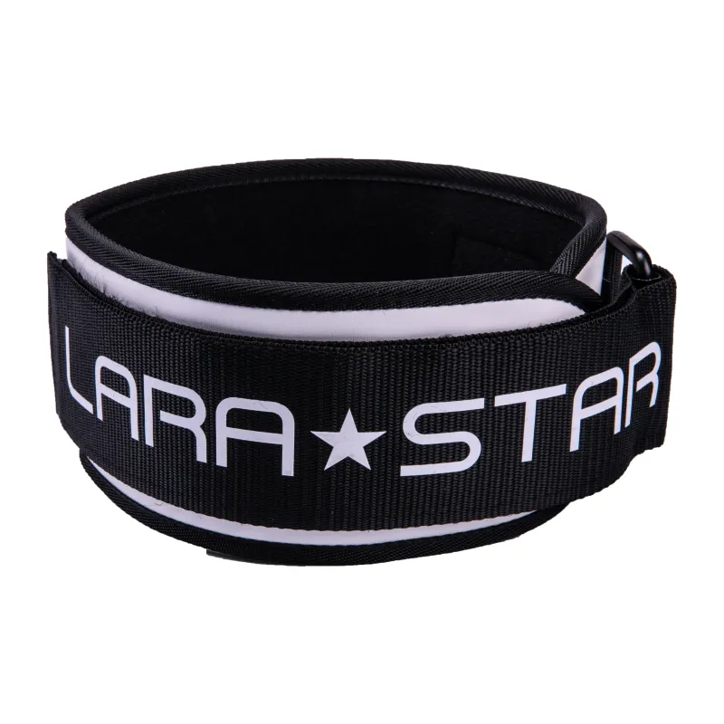 LARA STAR Back Support Braces Protective Compression White PU Unisex-2