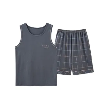 MIIOW Pajama Set Men's Navy Blue