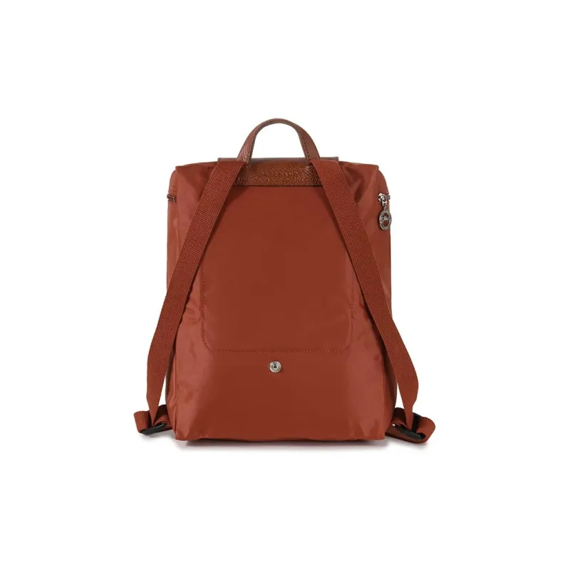 LONGCHAMP Le Pliage Green Recycled Canvas Backpack Women's Chestnut-4