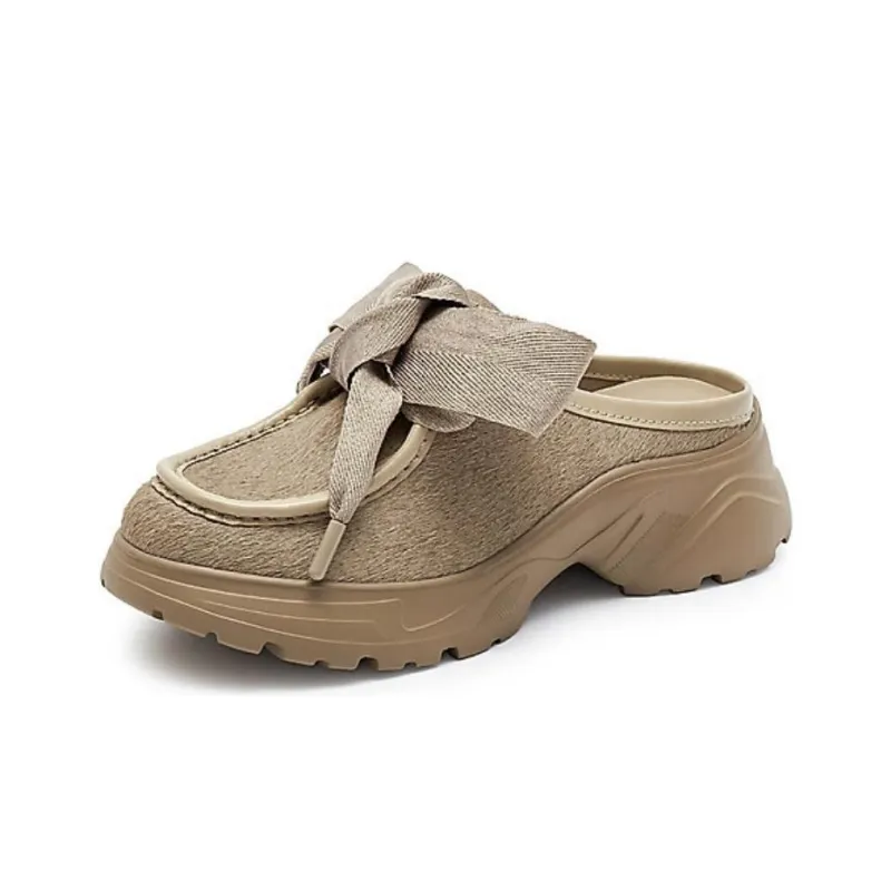 Joypeace Rubber Sole Closed Toe Slippers Women's-8