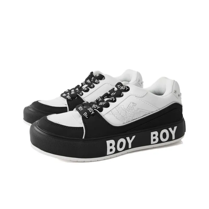 Boy London Low Top Skateboard Shoes Unisex White-2