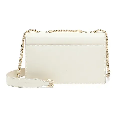 Ancient Yi Xi Cow Leather Chain Bag, Shoulder Bag Women's Tea Moon White-2