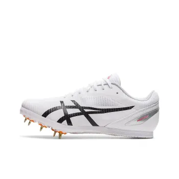 Asics Durable Breathable Low Top Running Shoes Unisex White Black Japan Version