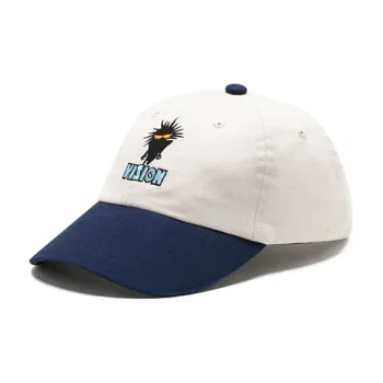 Vision Street Wear Cotton Baseball Caps Unisex White