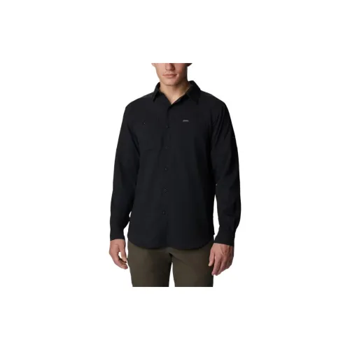 Columbia Silver Ridge Shirts Men Black