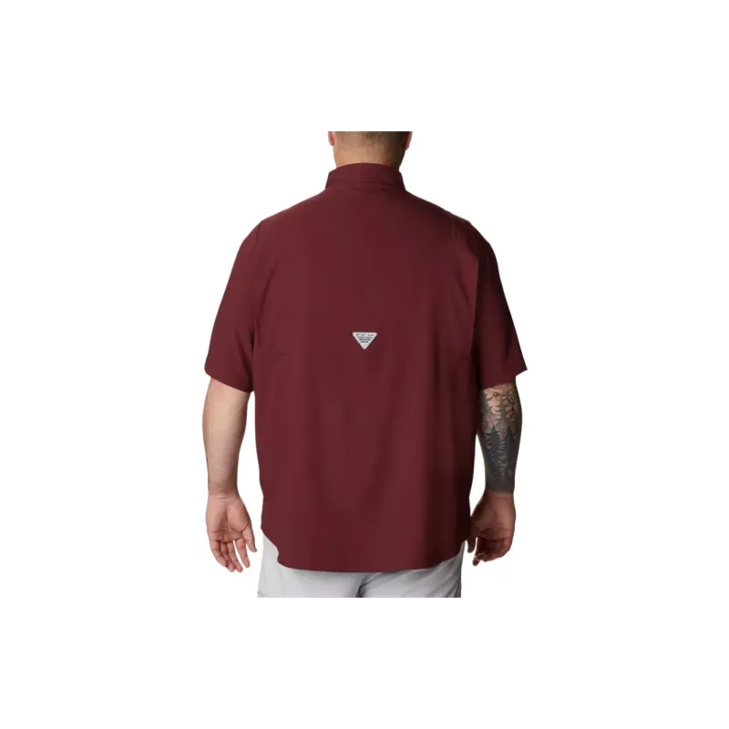 Columbia PFG Tamiami Shirt Men's Tan Chestnut Color-1