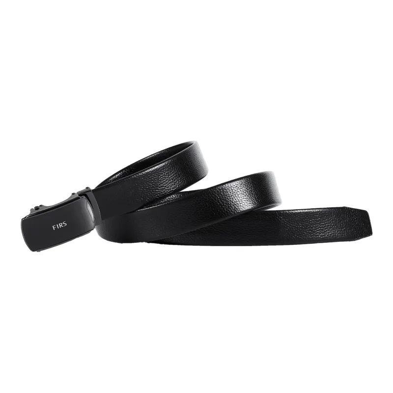 FIRS Business Casual, Ritual Feel, Automatic Buckle Synthetic Leather Belts Men's Width 3.5CM-3