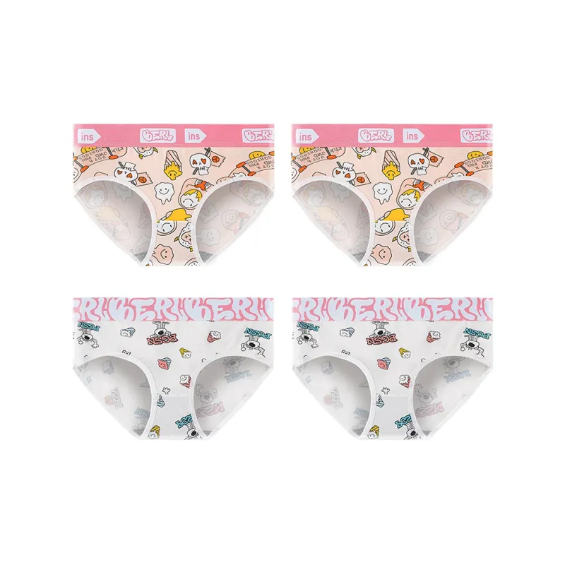 Disney Cotton Panties Women's 4 Pack-13