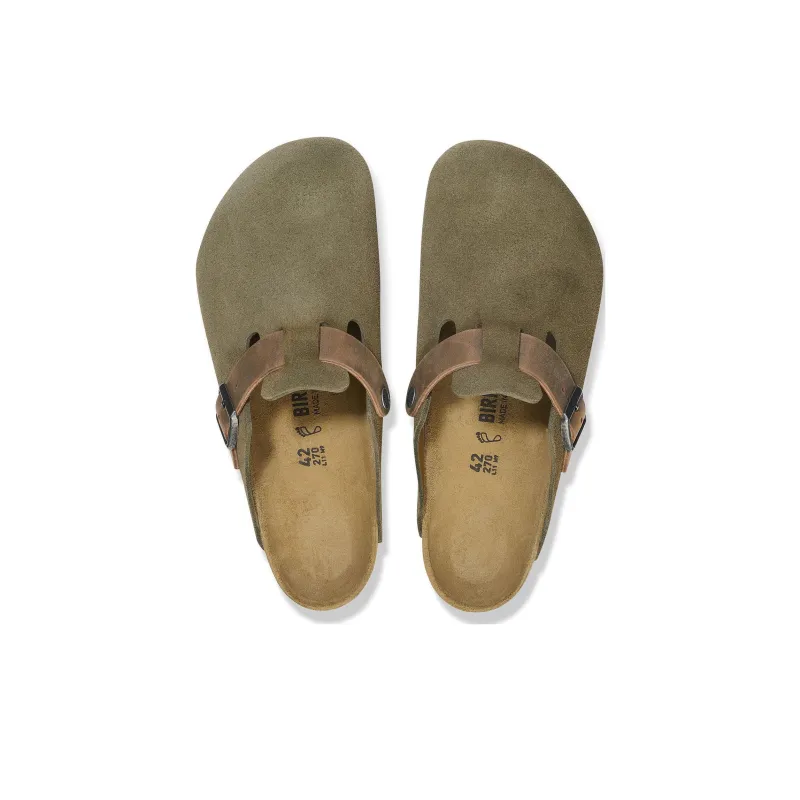 Birkenstock Abrasion Resistant Closed Toe Slippers Unisex Brown-3