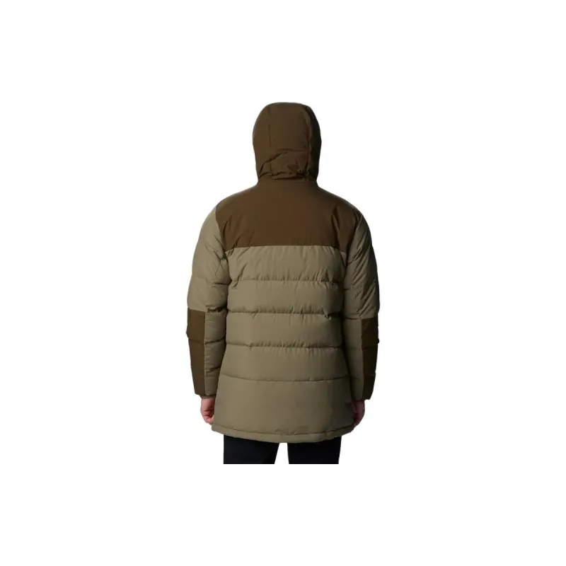 Columbia Aldercrest Hooded Down Parka Jackets Coats Men's Olive-1