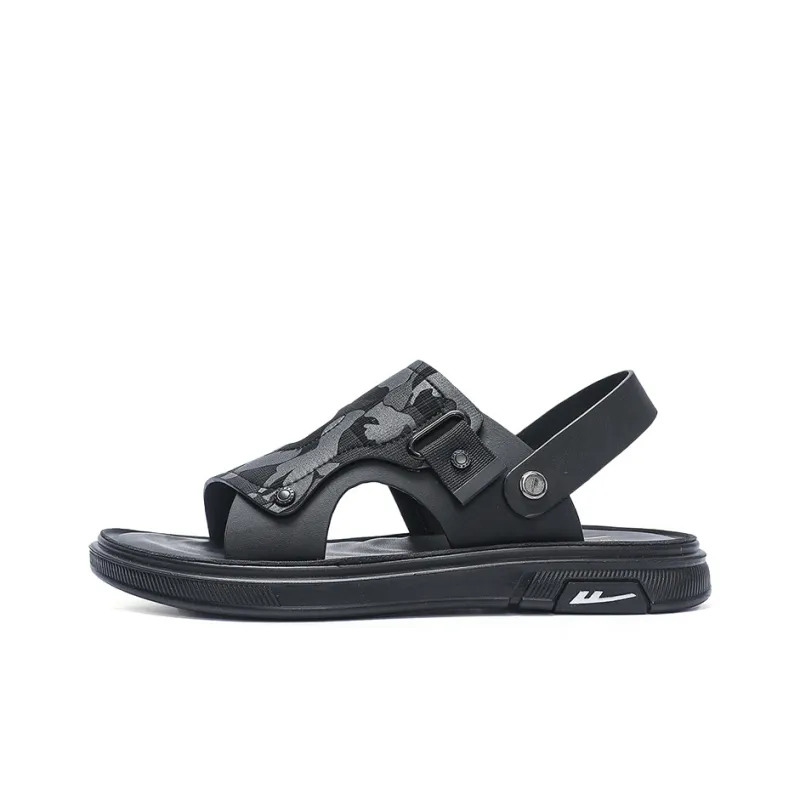 Warrior 1927 Beach Sandals Men's Black-0