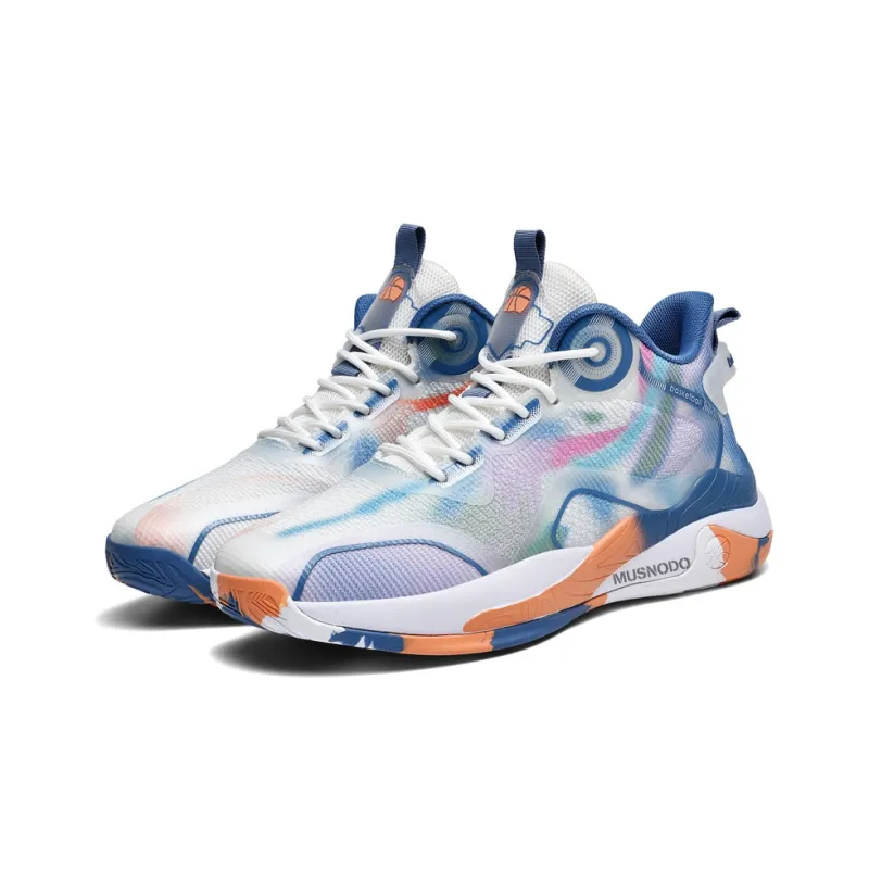 MUSNODO Mid Top Basketball Shoes Men's-2