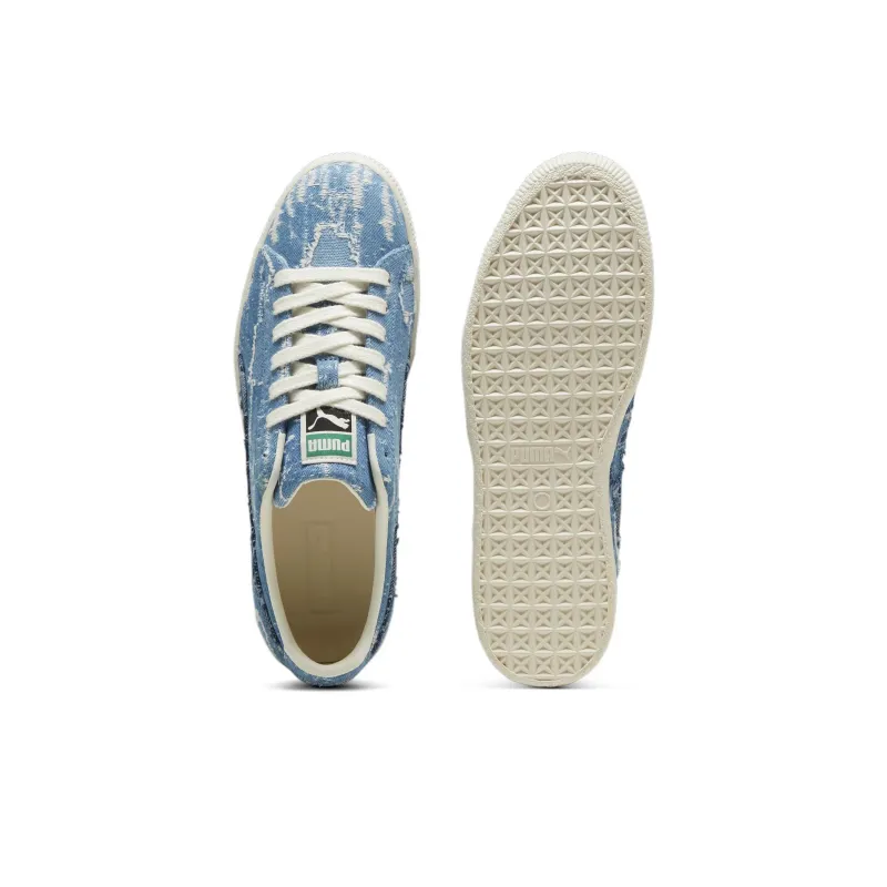 PUMA Clyde Faded Denim Frosted Ivory-4