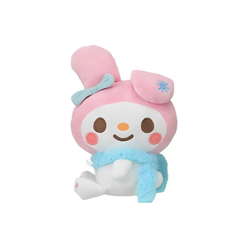 SEGA Scarf Collection Kuromi Sanrio Dolls Plush Pendant 16cm High-1