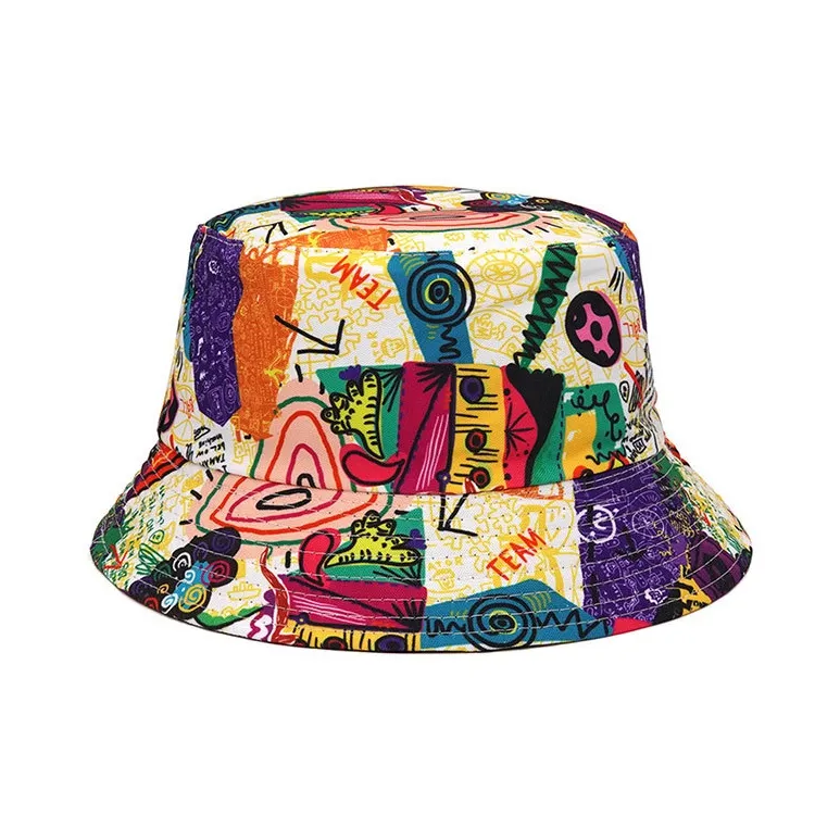 SLEEPYWALK Cotton Bucket Hats Unisex-4
