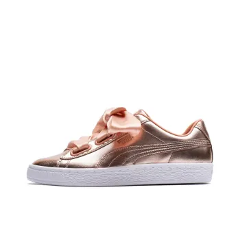 PUMA Basket Heart Luxe 'Dusty Coral' Women's