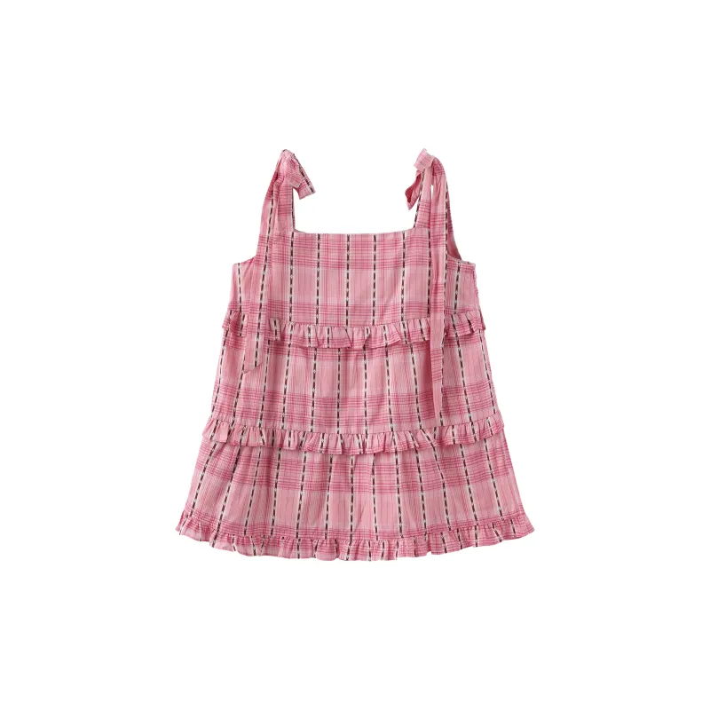 Cubic Camisoles Women's Fuchsia-1
