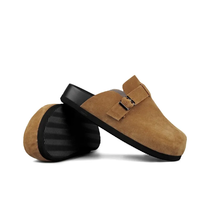 XIE SHE Abrasion Resistant Slip Resistant Wrap toe Slippers Unisex-38
