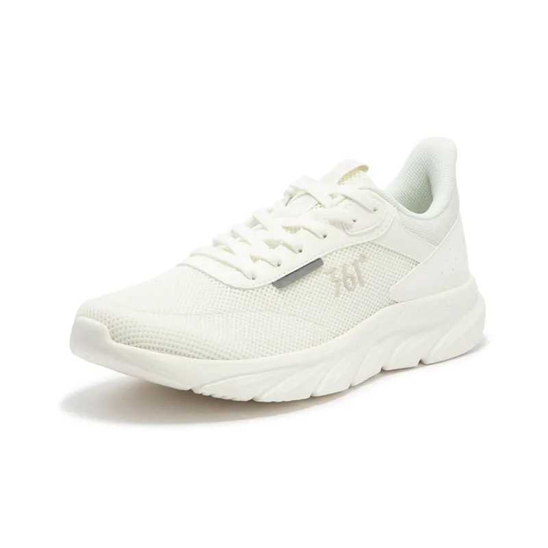 361° Cushioning, Breathable, Lightweight Low Top Casual Running Shoes Men's Feather White-1