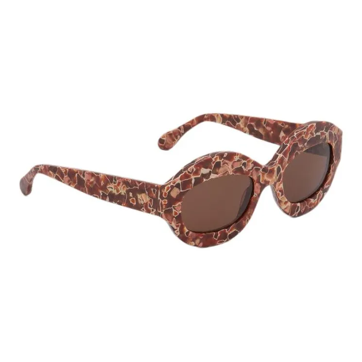 MARNI Lava Ik Kil Cenote Oval frame Sunglasses-0