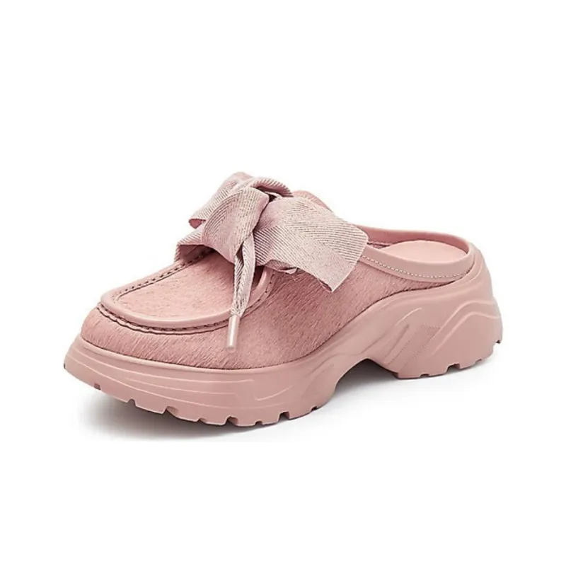 Joypeace Rubber Sole Closed Toe Slippers Women's-1