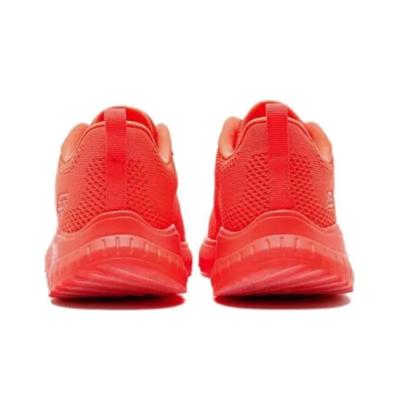 Skechers Bob's Casual Shoes Women's Low-Top Neon Orange-4