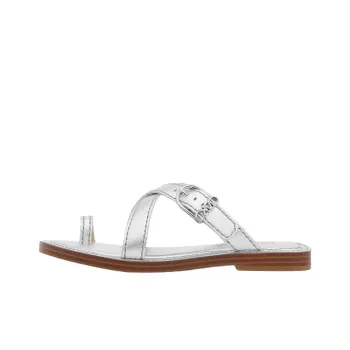 MICHAEL KORS Flip Flops Women's Silver