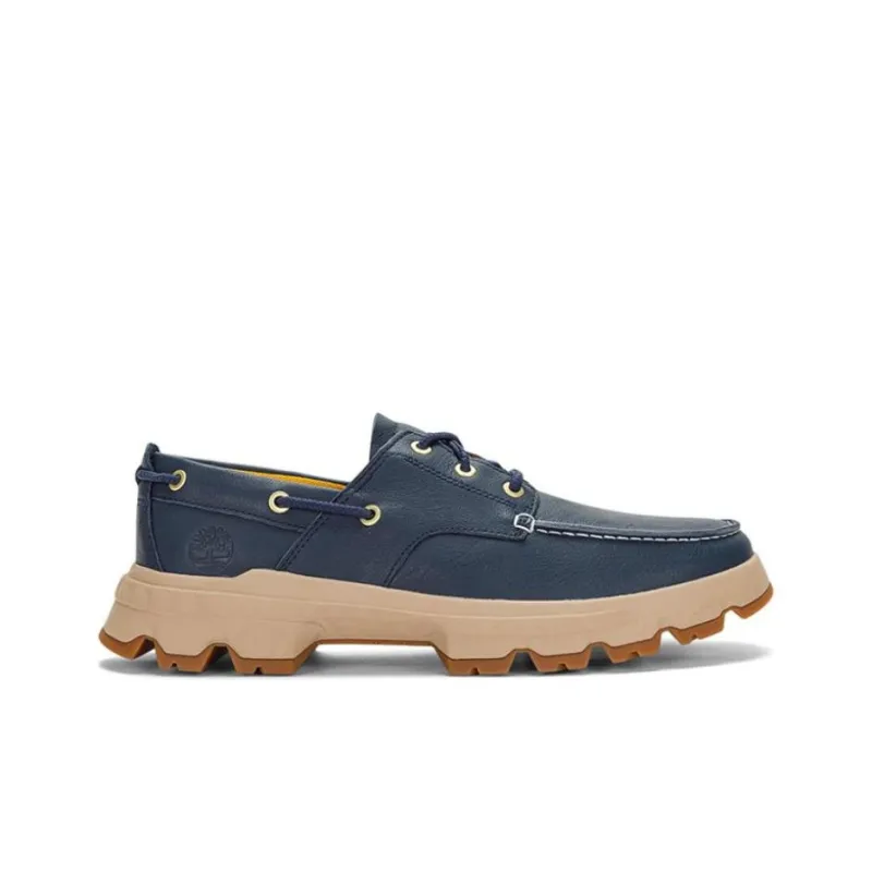 Timberland Greenstride Originals Ultra Leather Boat Shoes 'Blue'-1
