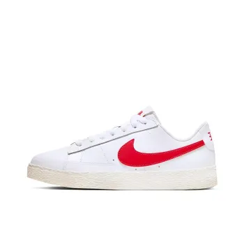 Nike Blazer Low White University Red GS