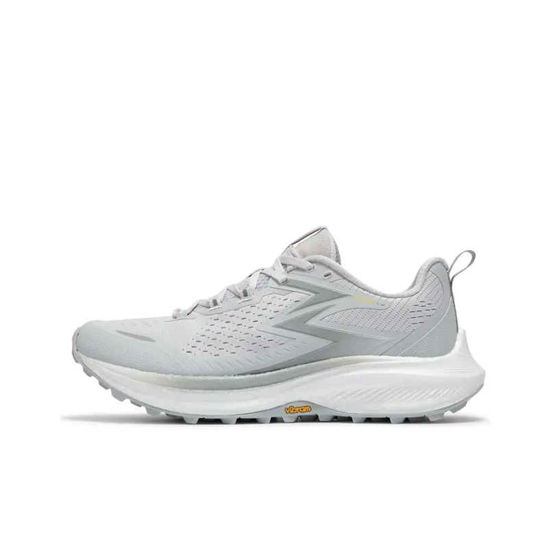 361° Anti Slip And Wear Resistant Breathable Low Top Running Shoes Men's Mist Gray-0
