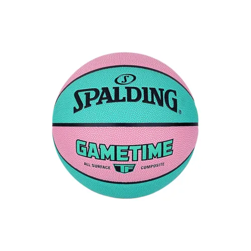 SPALDING TF Collection 77 373Y6 PU Basketball Pink Green Size 6 Ball Training Unisex