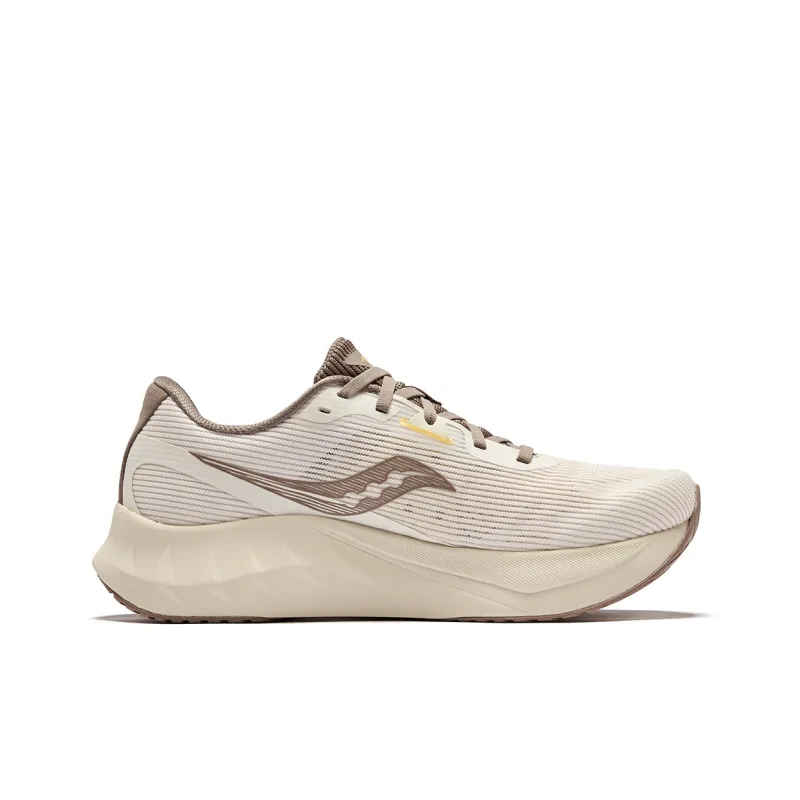 Saucony Low Top Running Shoes Unisex Beige Coffee-1