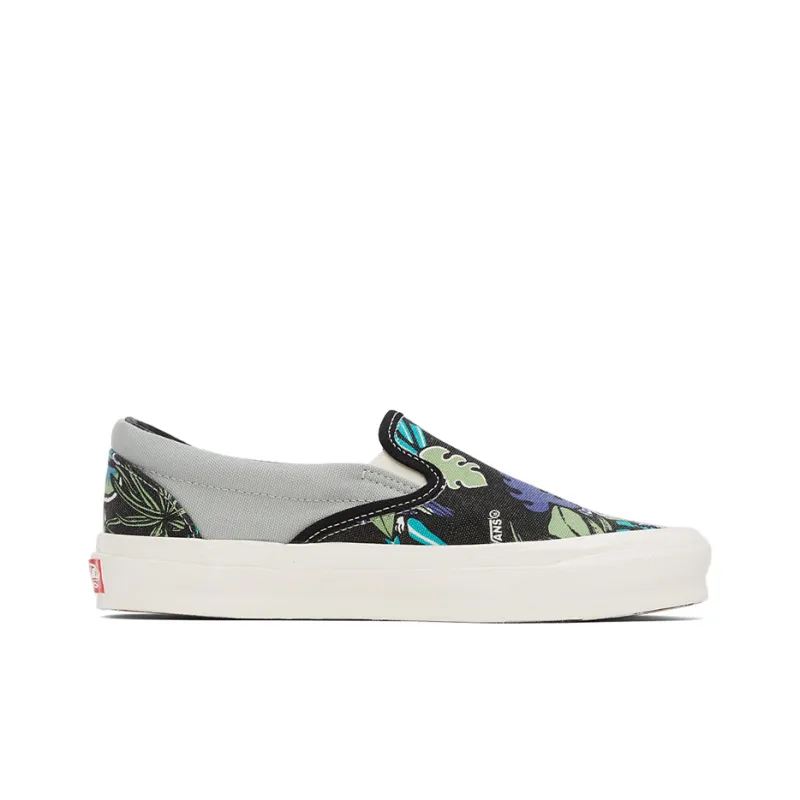 Vans Og Classic Slip On Lx 'Parrot Hawaiian Black'-1