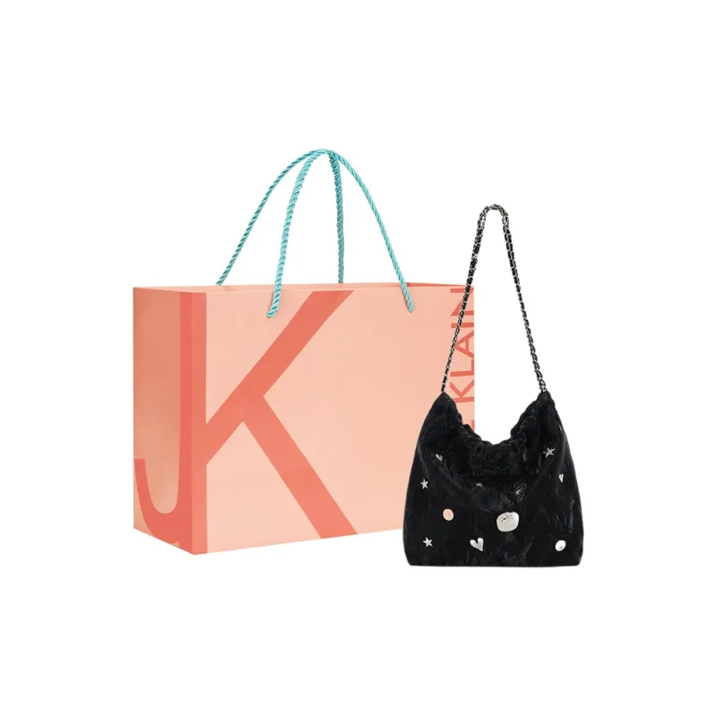 JANE KLAIN PU Shoulder Bag Tote Bag Shopping Bag Shoulder Bag Women's White/Silver/Pink/Black-19