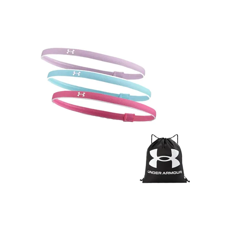 Under Armour Sweatbands Elastic 3 Pack, Multicolor Combination Unisex-4