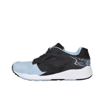 Solebox x PUMA Trinomic XS 850 Abrasion Resistant Breathable Low Top Running Shoes Unisex Black Blue