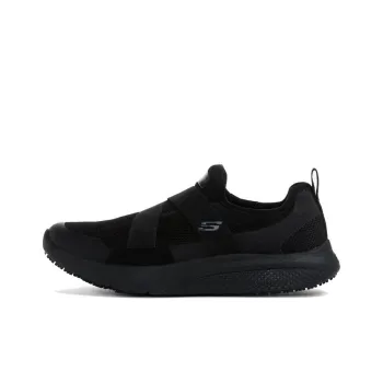 Skechers Work ELLOREE Cushioning Wear-Resistant Low-Top Casual Shoes Women's Black